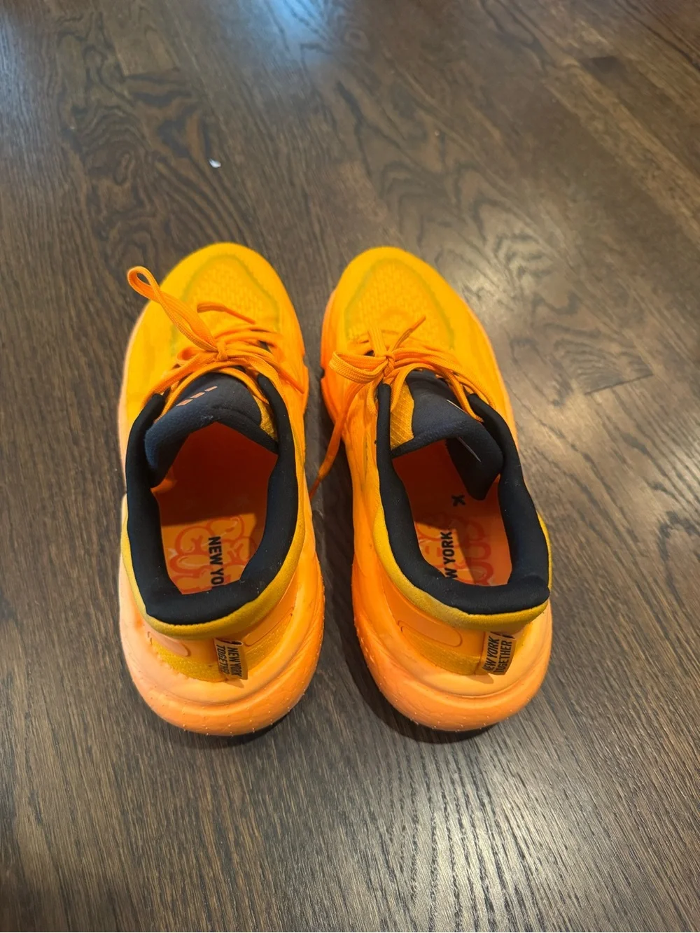 Adidas Adizero Adios 7 orange running shoes